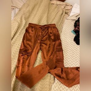Windsor satin joggers small